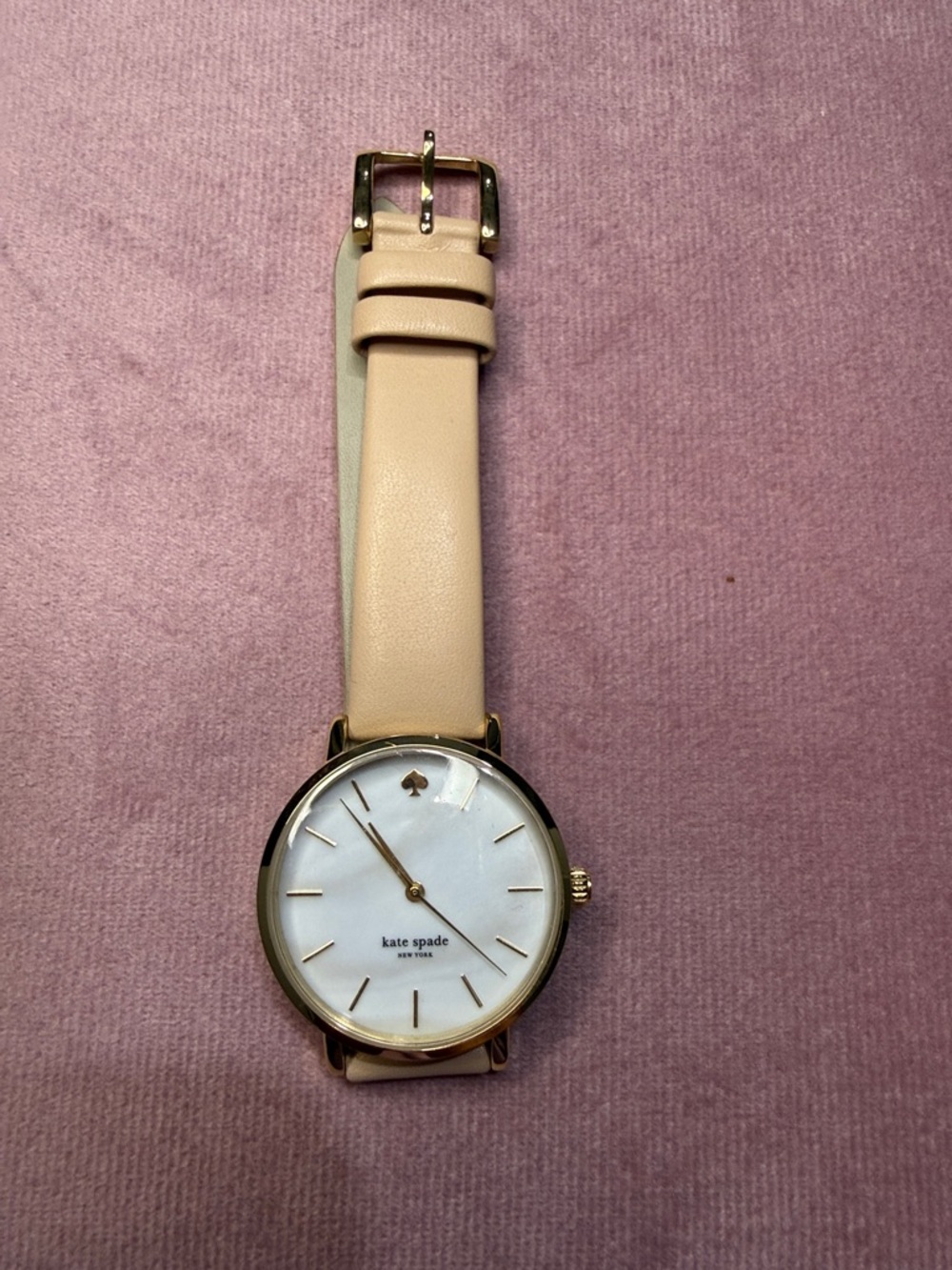 kate spade New York Gold & Beige Leather Watch - Picture 2 of 8